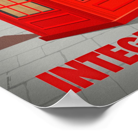 London Calling Small ポスター (角)