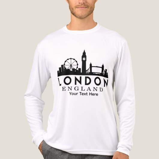 London City Landmark Travel Design トライブレンドTシャツ (正面)