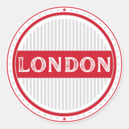 London City Pride Emblem – English Identity ラウンドシール