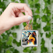 London Collie キーホルダー (手)