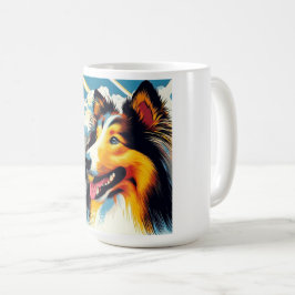 London Collie コーヒーマグカップ