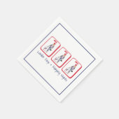 London Days & Mahjong Nights / 麻雀パーティー スタンダードカクテルナプキン (角)