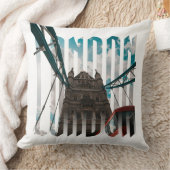 London Design Pillow クッション (ブランケット)