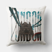 London Design Pillow クッション (裏面)