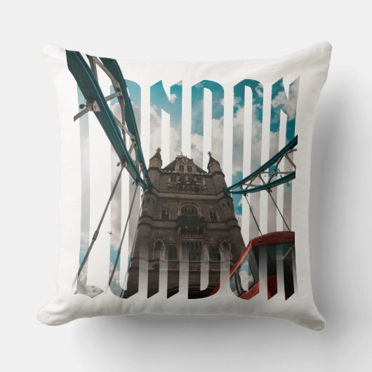 London Design Pillow クッション (正面)