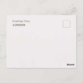 London - Doors of the World Postcard Collection ポストカード (裏面)