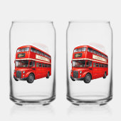 London double-decker bus ガラス缶 (裏面)