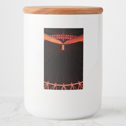 London Eat Night Food Container Label フードラベル (正面)