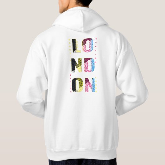 London en multicolores パーカ (裏面)