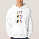 London en multicolores パーカ (正面)