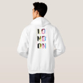 London en multicolores パーカ (裏面フル)