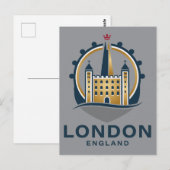 London England Great Britain ポストカード (正面/裏面)