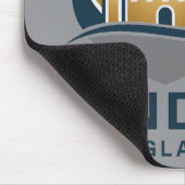 London England Great Britain マウスパッド (コーナー)