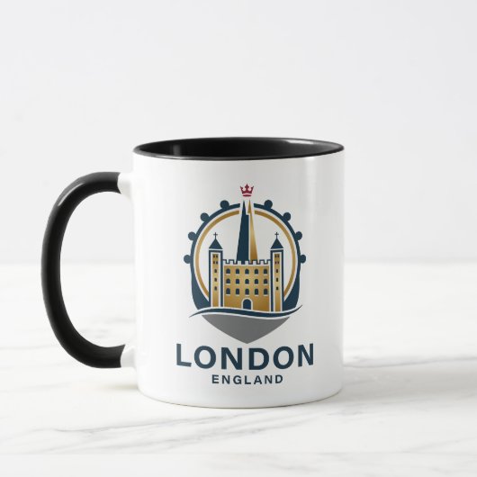 London England Great Britain マグカップ (左)