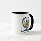 London England Great Britain マグカップ (正面右)