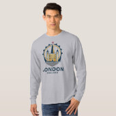 London England Great Britain Tシャツ (正面フル)