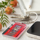 London England Phone Boxの写真 キーホルダー (正面右)