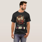 London England Souvenir Tourist For Men Women Kids Tシャツ (正面フル)