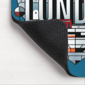 London England United Kingdom マウスパッド (コーナー)