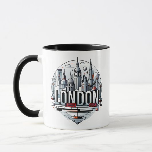 London England United Kingdom マグカップ (左)