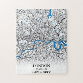 London England United Kingdom City Map Travel ジグソーパズル