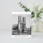 London England, Westminster Abbey 1903 ポストカード (スタンド正面)