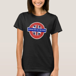 London Eon The Prize UK British Travel Souvenir Tシャツ
