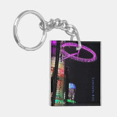 London Eye at Night Acrylic Keychain キーホルダー (正面左)