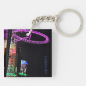 London Eye at Night Acrylic Keychain キーホルダー (裏面)