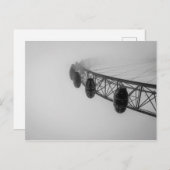 London Eye in Thick Fog ポストカード (正面/裏面)