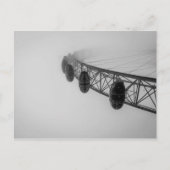 London Eye in Thick Fog ポストカード (正面)