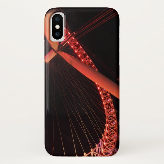 London Eye iPhone X, Kolly TherePhoneCase Case-Mate iPhoneケース (裏面)