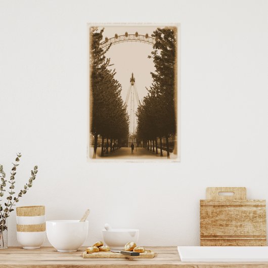 London Eye - Walk the Line ポスター (キッチン)