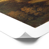 London from Greenwich Hill, c.1680 (キャンバス上の油) ポスター (角)