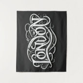 London Heavy Metal Writhl - London Metalhead タペストリー (正面)