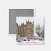 London in Winter, Westminster (冷蔵庫用マグネット) マグネット (正面/裏面)