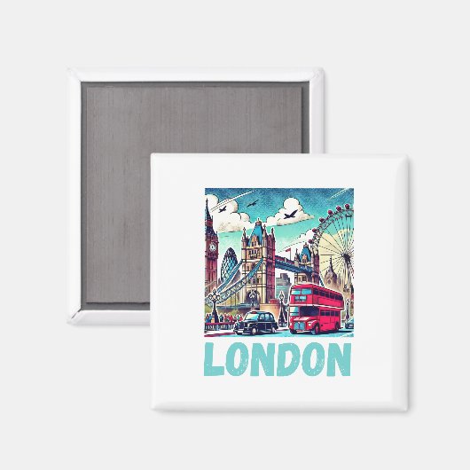 London Magnet マグネット (正面/裏面)