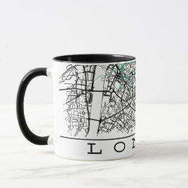London Map Mug マグカップ