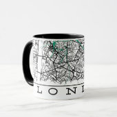 London Map Mug マグカップ (正面左)