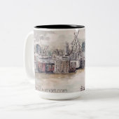 London Mug ツートーンマグカップ (正面左)