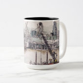 London Mug ツートーンマグカップ (正面右)