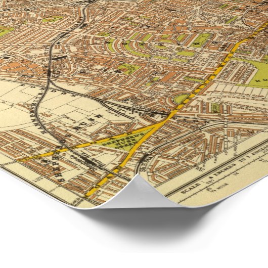 London Northwest ポスター (角)