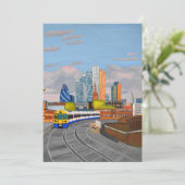 London Overground invitation card  招待状 (スタンド正面)