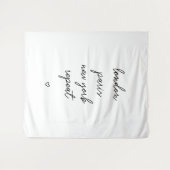 'London Paris New York Repeat' タペストリー (正面(横))