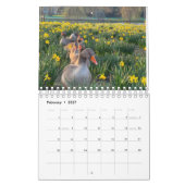 London Park Wildlife Tranquility カレンダー (2月 2027)