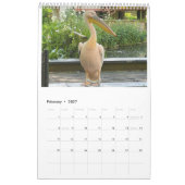 London Pelicans of St James's Park カレンダー (2月 2027)