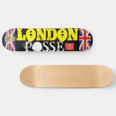 LONDON POSSE OFFICIAL UK スケートボード (横)