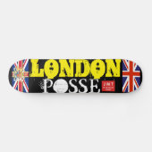 LONDON POSSE OFFICIAL UK スケートボード (横)