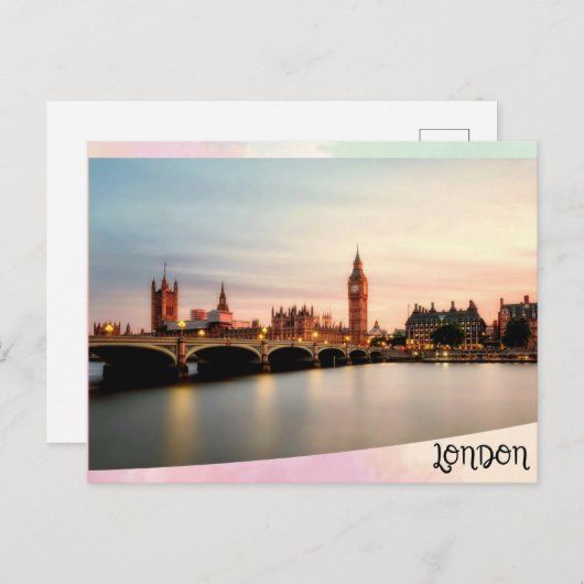 London post card ポストカード (正面/裏面)