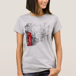 London Red Booth Artistic No Underbase Tシャツ